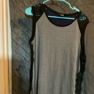 A.n.a XL Two Toned Tank Top